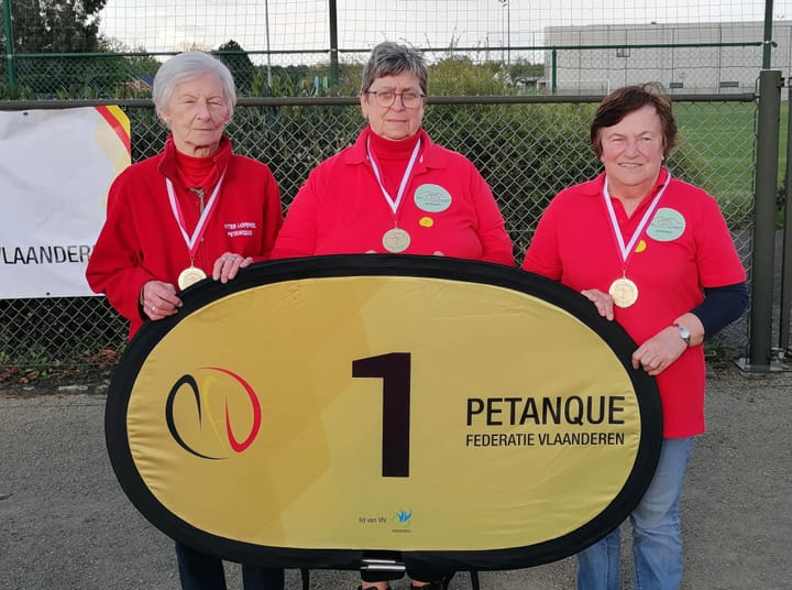 Marie Jeanne, Julia en Rita zijn provinciaal kampioen!