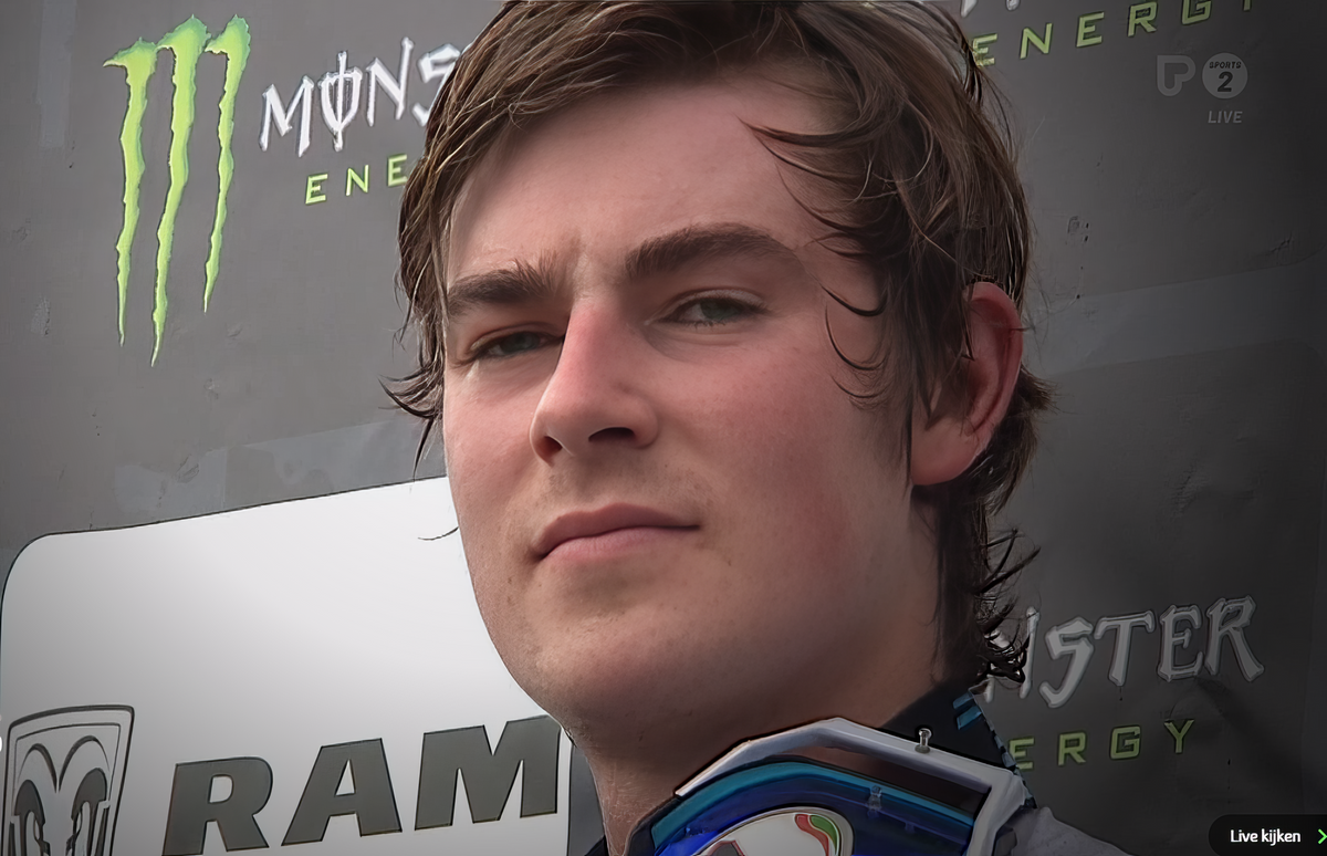 Jago Geerts wint MX2 op GP Lommel