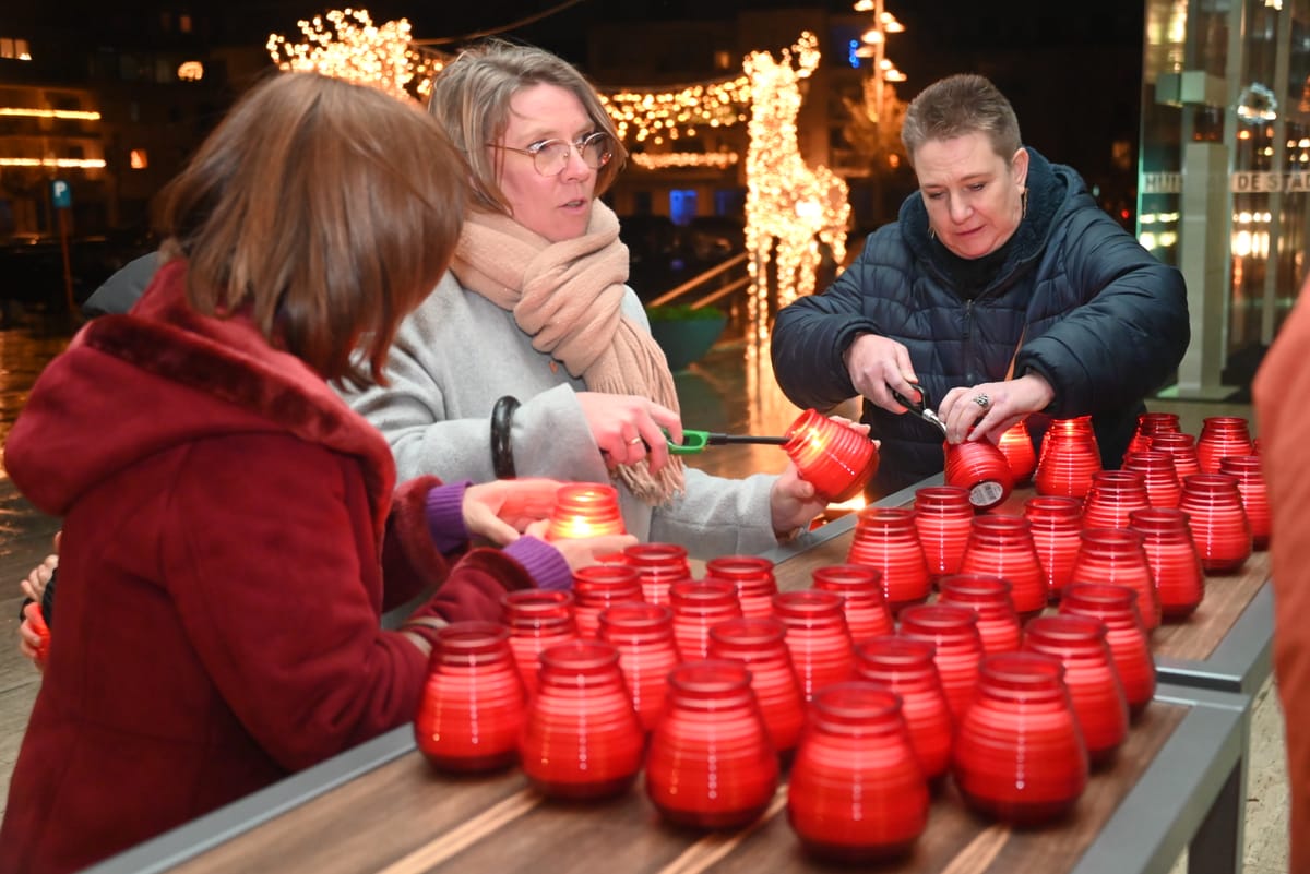 Wereldlichtjesdag aan Huis van de Stad