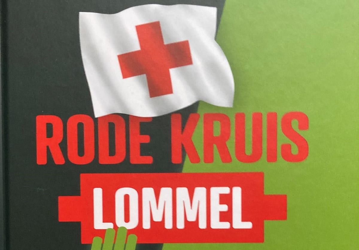 Boek '90 jaar Rode Kruis Lommel'