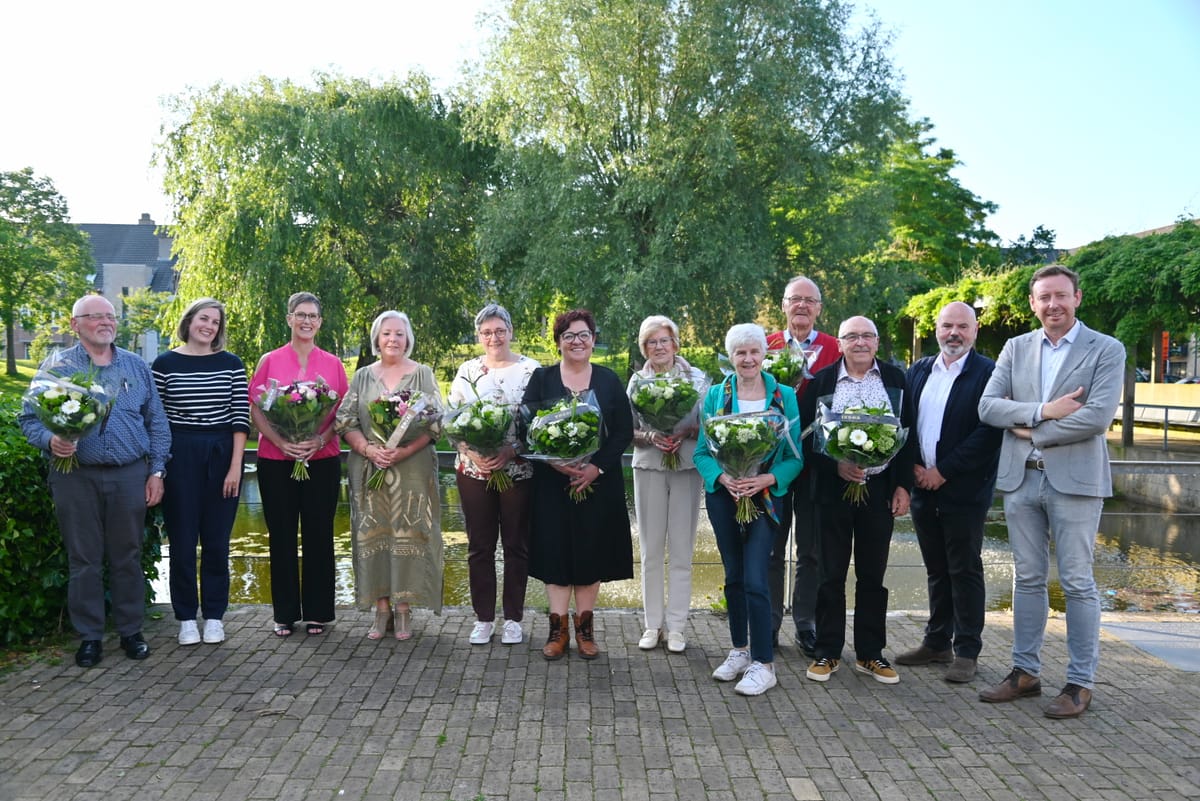 Begeleiders 'Ateliers voor Overdag' gehuldigd