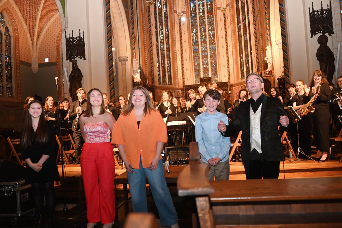 Bijzonder knap 'kerkconcert' van De Nieuwe Harmonie
