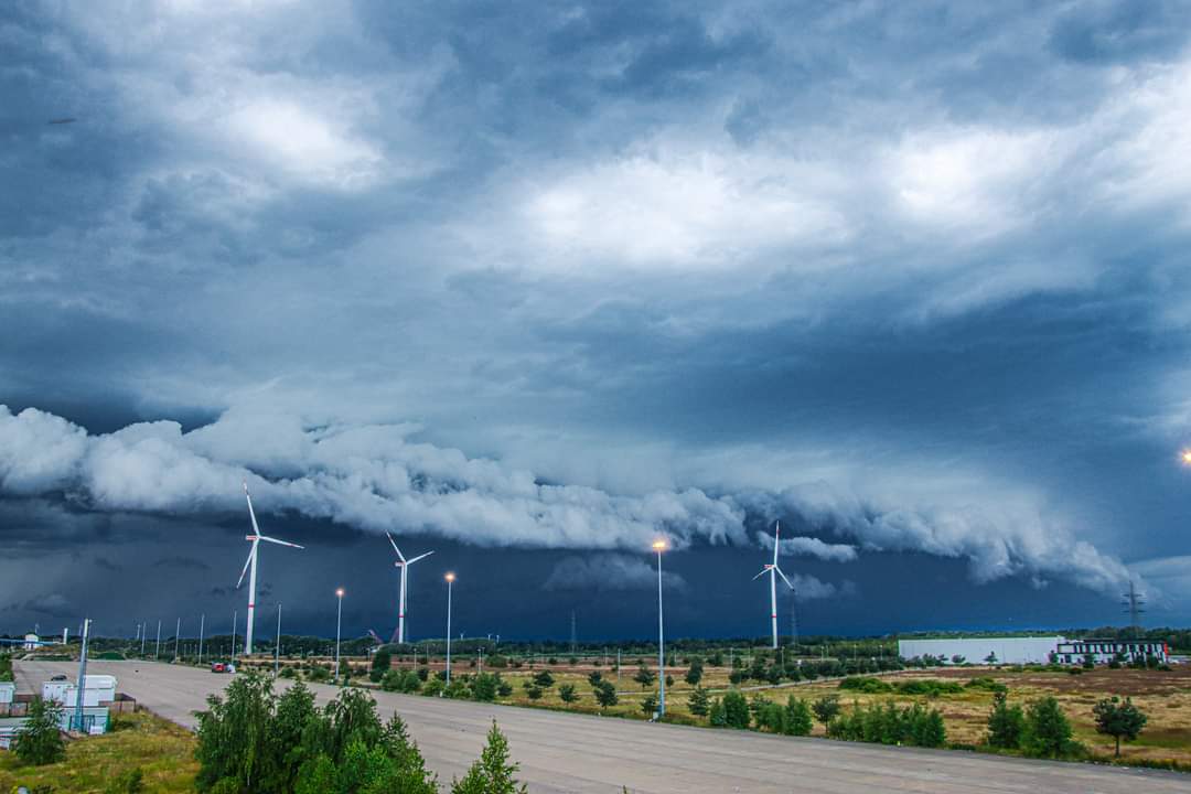 Het onweer van gisterenavond