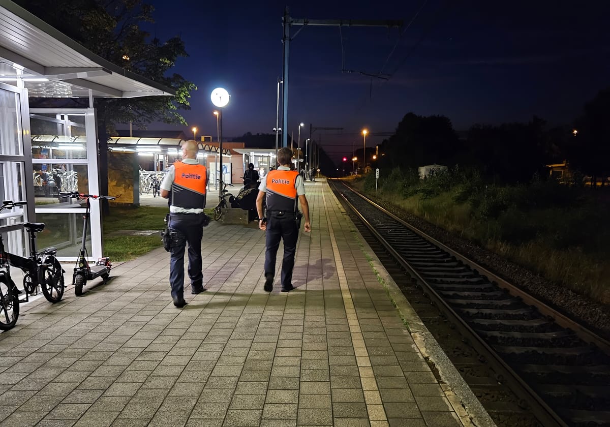 Vanochtend identiteitscontrole aan station