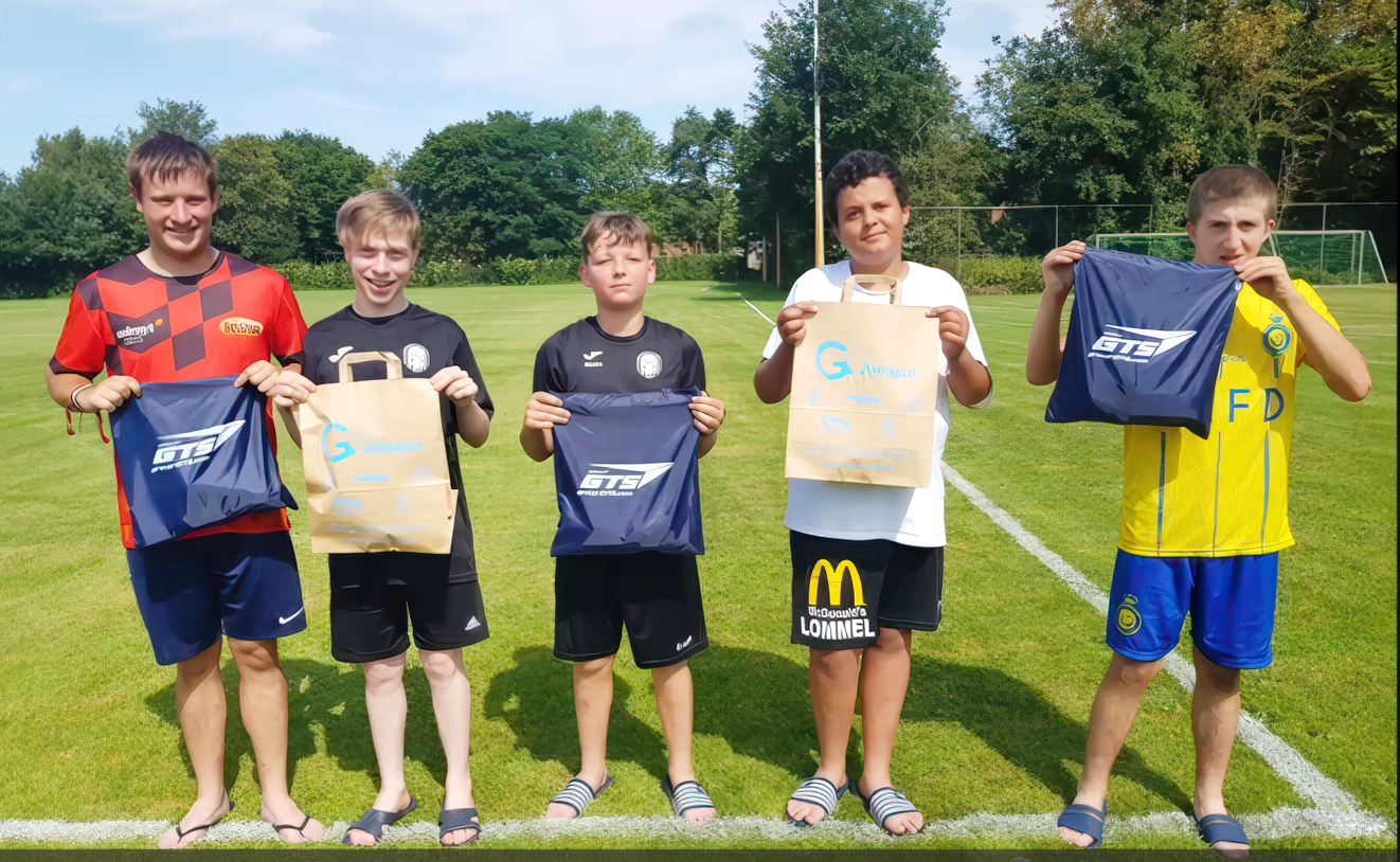 Voetbalkamp van G-voetbal Lommel SK en Sint Dimpna Geel