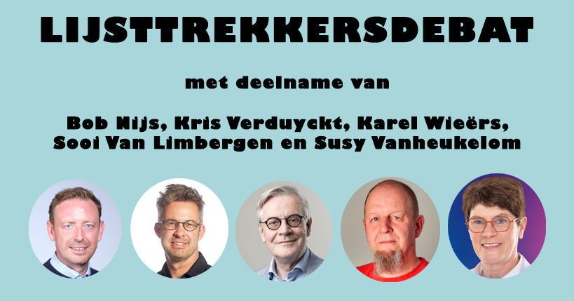 Het grote 'Lijsttrekkersdebat'