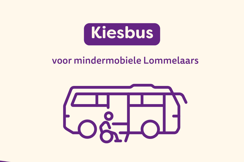 Kiesbus brengt mindermobiele Lommelaars naar het stemlokaal