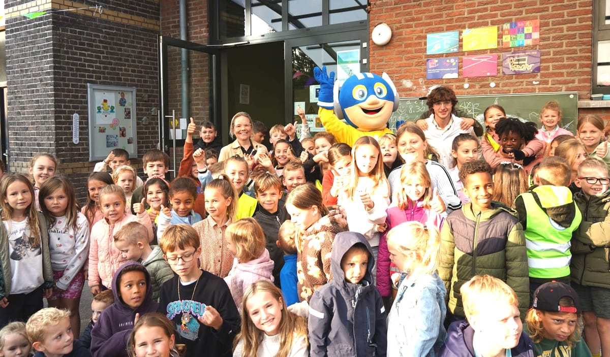 High-Five project van start in Lommelse scholen