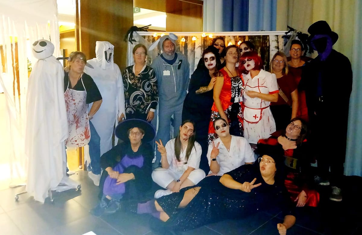 Gezellige Halloween-avond in Hoevezavel