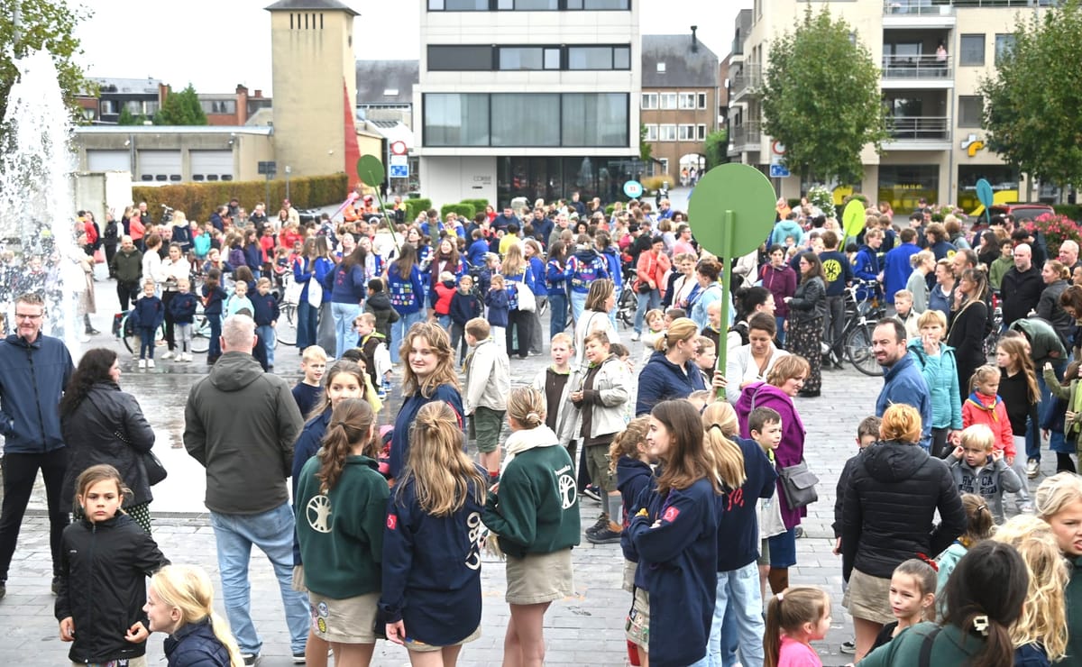 Jeugddag met optocht vanop het Hertog Janplein