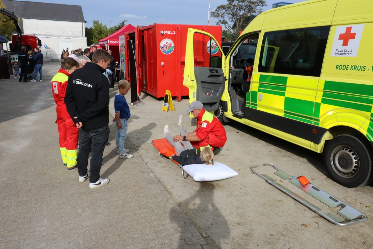 Ook bij Rode Kruis was er opendeurdag