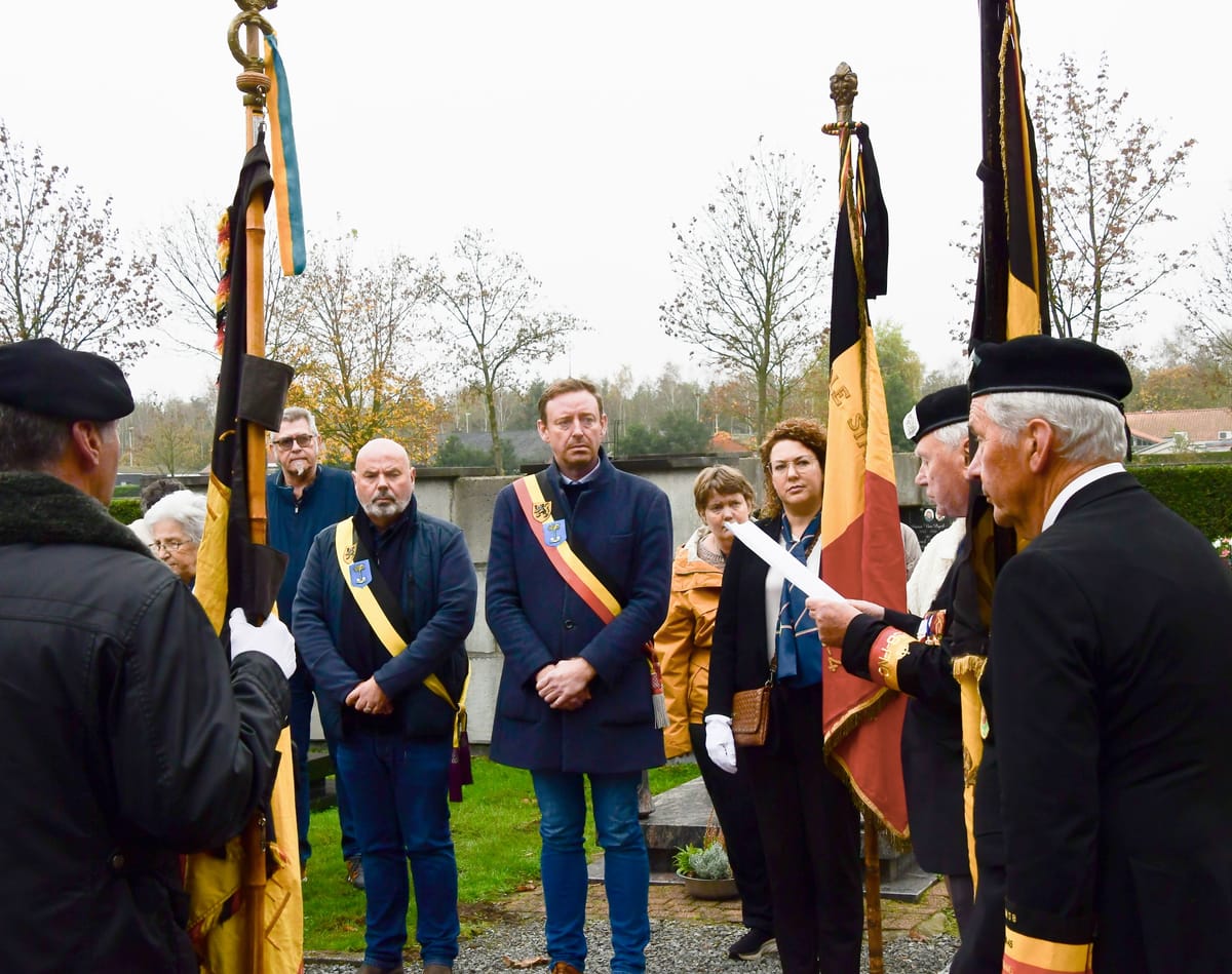 Herdenking oorlogsslachtoffers op begraafplaats Werkplaatsen