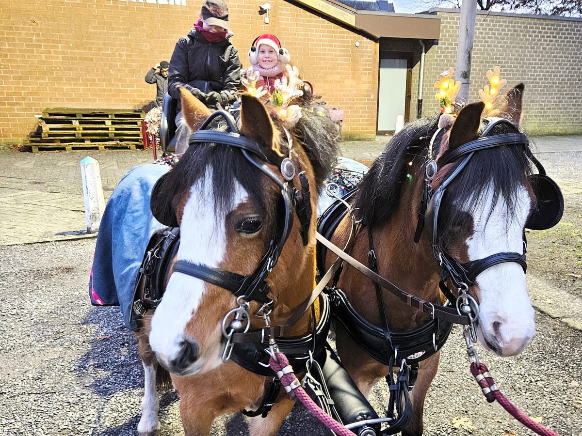 Kerstnachtwandeling op Werkplaatsen