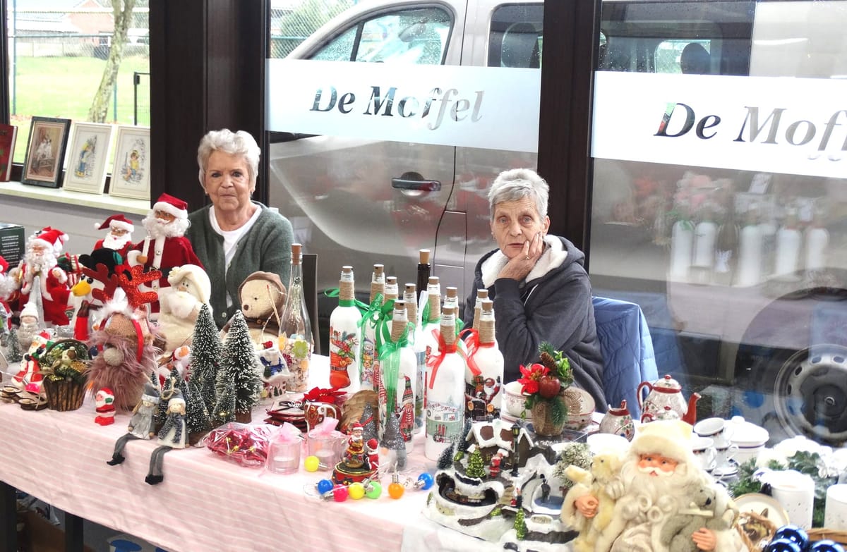 Okra en Samana organiseren samen Kerstmarkt