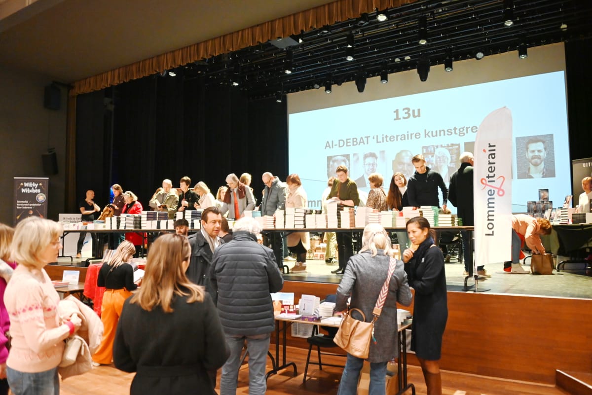 Eerste editie boekenbeurs 'Lommel Literair': het boek leeft nog!