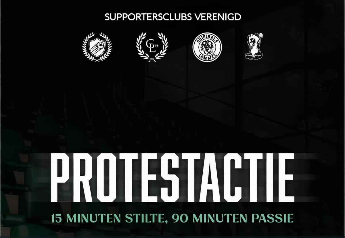 Nieuwe protestactie Lommel SK supporters