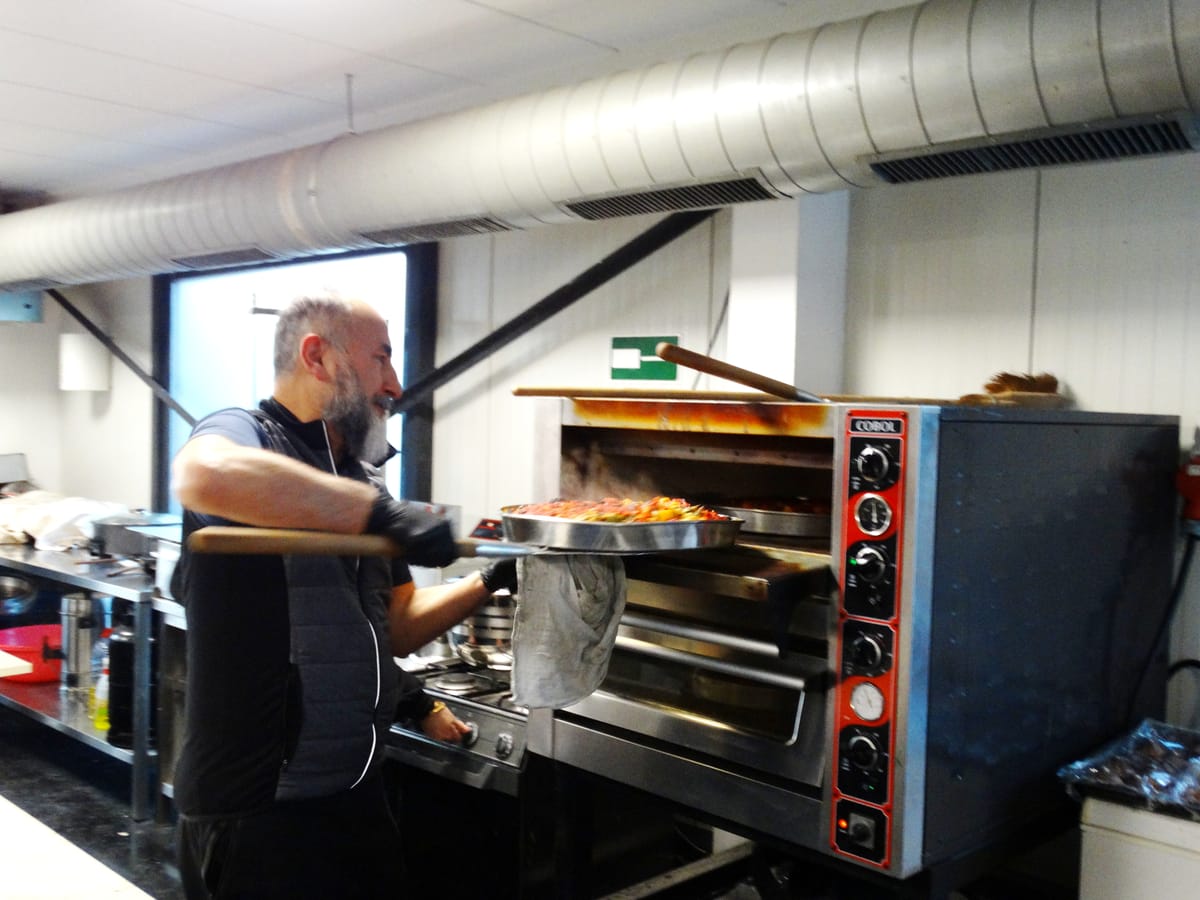 Traditionele Iftar maaltijd bij BIF Lommel