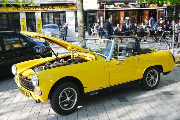 Eerst editie 'Oldtimertreffen' op het marktplein