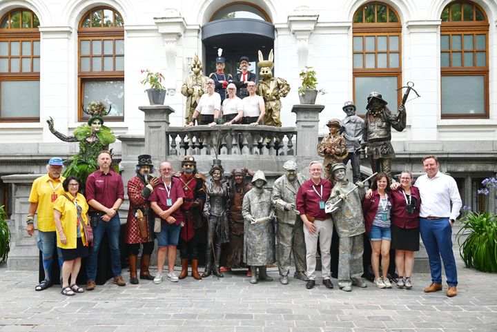 Mooi bedankje voor organisatoren 'Beeldig Lommel'