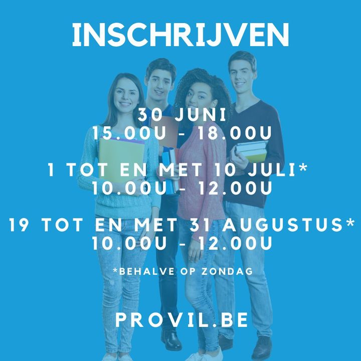 Inschrijven bij Provil