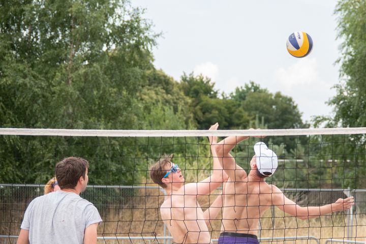 Beachvolley op BeachFest