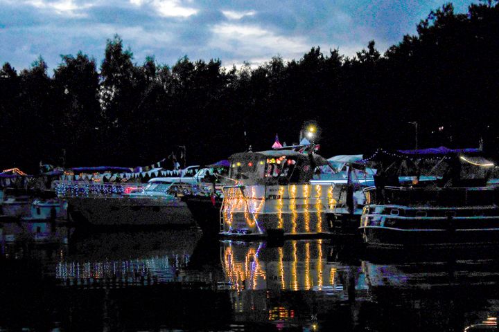 Lampionnentocht bij Havenfeesten