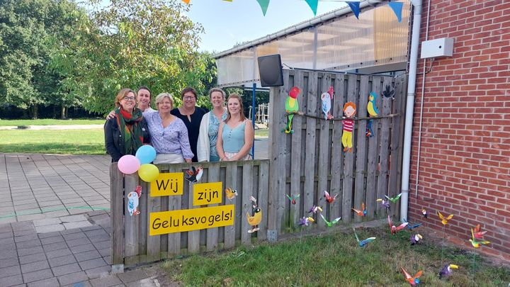 Ook bij de 'Klimtoren' en in 'Eltenbos' mooie start schooljaar