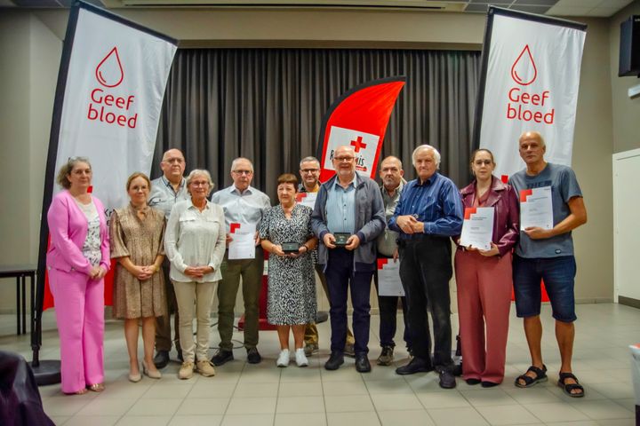 Vrijwilligers Rode Kruis gehuldigd