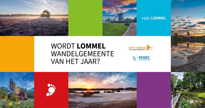 Lommel in top 3 voor 'Wandelgemeente van het jaar' Stem nu!