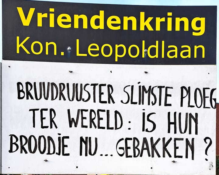 Bruudruuster nu ook 'wereldberoemd'...