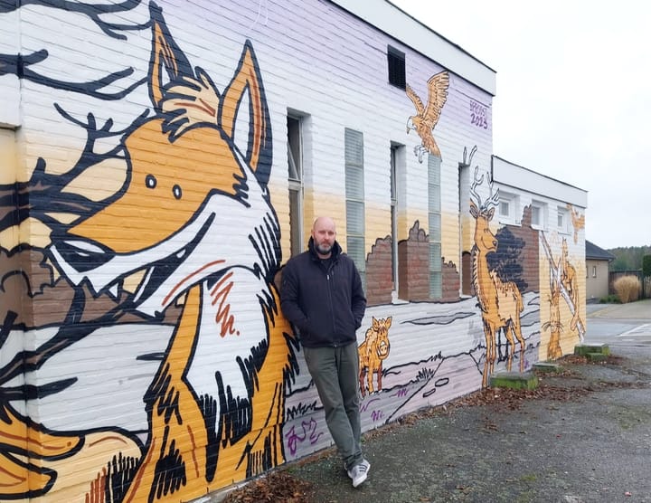 Heide-Heuvel fleurt op dankzij twee prachtige street art kunstwerken