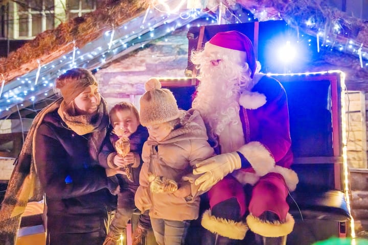 Veel kerstsfeer op Kattenbos