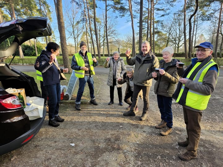 Pasar Lommel organiseerde Hoeverbergenwandeling