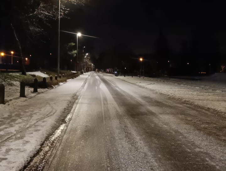 Opgepast op de baan vannacht en morgenvroeg