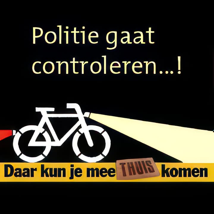 Deze week extra controles fietsers en voetgangers