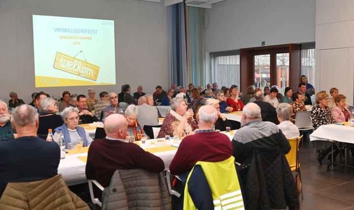 Feest voor vrijwilligers Zorggroep