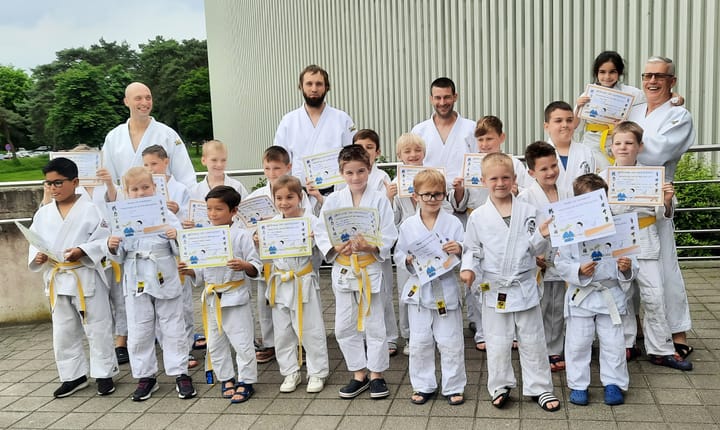 Weer vele graadverhogingen bij onze judoclub