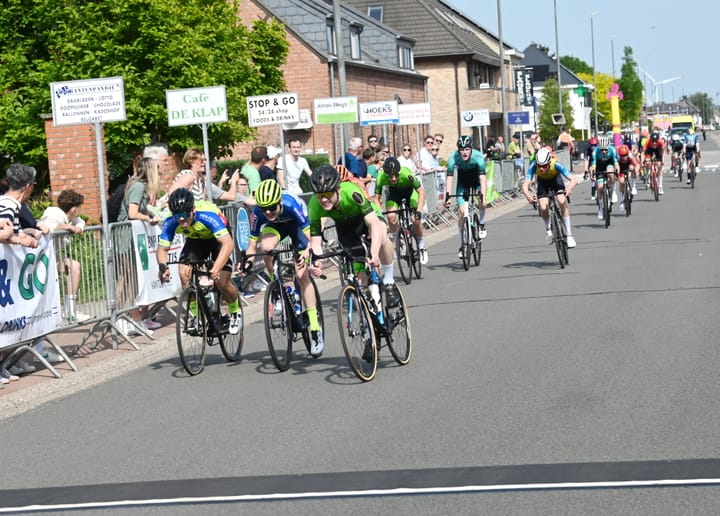 Net geen podium voor Ferre Hulsmans