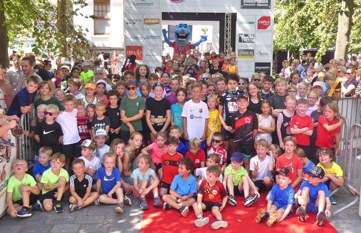 Ook de Kids Run trekt veel volk