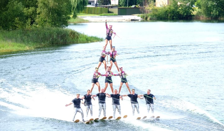 Fantastische waterskishow (alweer)