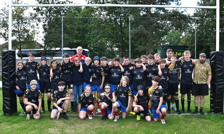 Eerste Thuismatch van U14 Rugby Limburg 1: een leerzame start