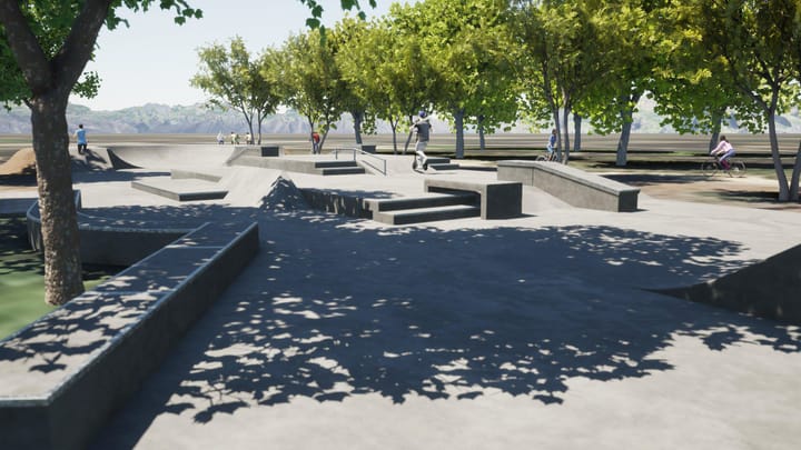 Uitbreiding skatepark en nieuw interactief sportveld