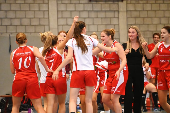 Dames basket Lommel winnen bijzonder spannende match