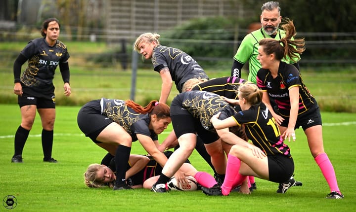 Lommelse Rugbydames verslaan Arendonk en pakken de eerste plaats