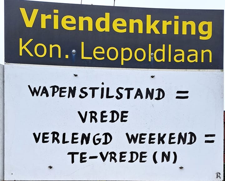 Wapenstilstand op 11 november