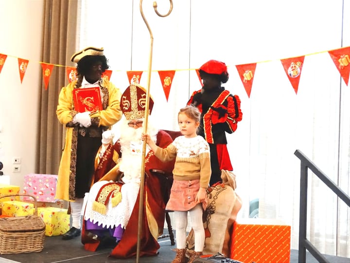 De Sint vandaag ook in de BIB én in Kapittelhof