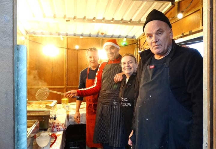 Erg succesvolle smoutenbollenverkoop