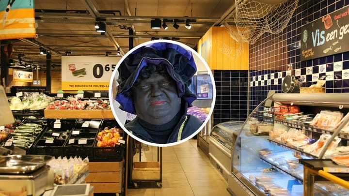 Jumbo tikt Belgische winkel op de vingers om pikzwarte Piet