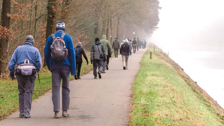 Wat een succes: 1.370 wandelaars voor 'Edelweisstocht'