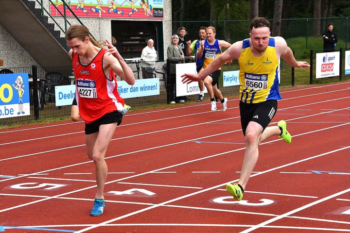 Atletiekmeeting bij DALO